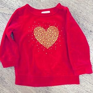 First Impressions 12 Months size 22-25 pounds holiday/ winter long sleeve shirt